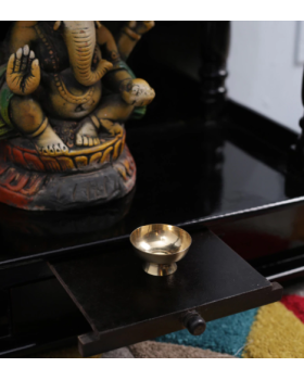 Gold Metal Diya